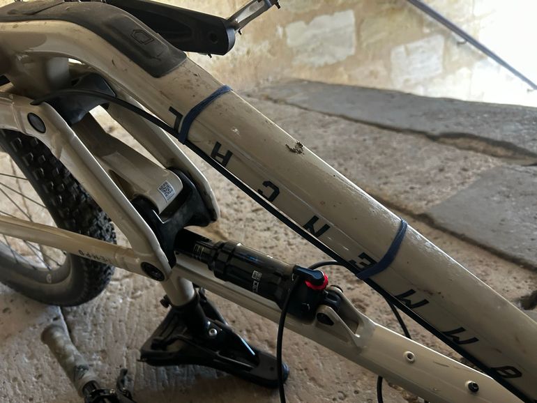 Used Commencal T.E.M.P.O. Frame 2023 Frameset 2023 Mountainbike, White, 29 — image 1 of 5