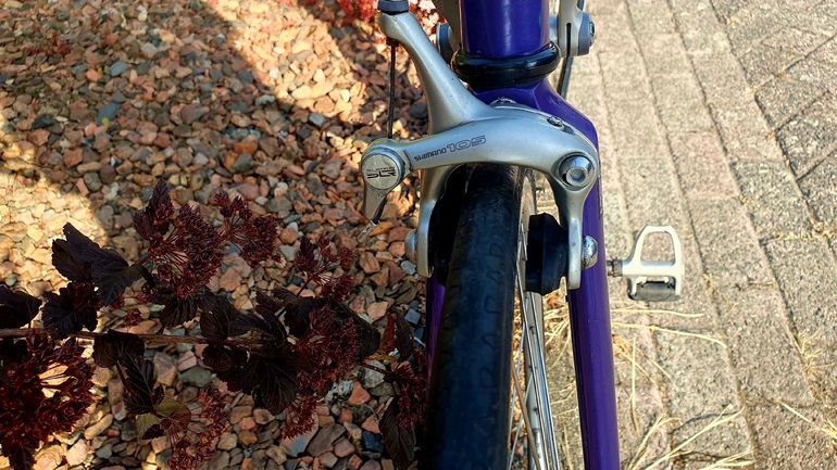 Gebrauchtes Giant cadex 2 Custom Shimano 105 1990 Road & Gravel, Blau — Bild 4 von 13