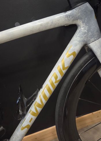 Used Specialized S-Works Tarmac SL8 Frameset 2025 Frameset 2025 Road & Gravel, White — image 3 of 5
