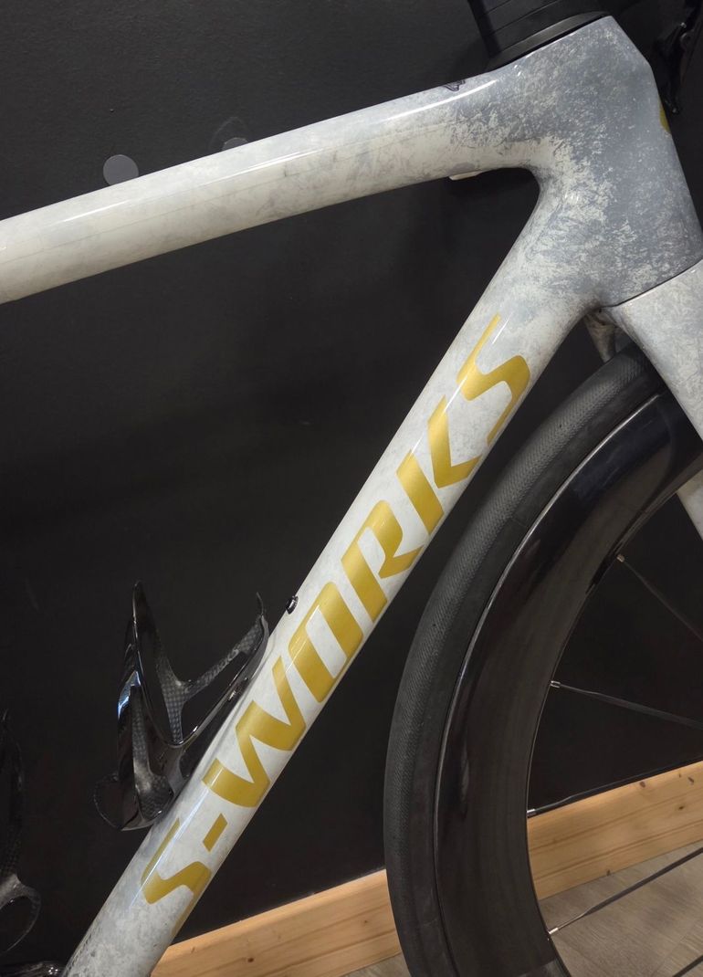 Used Specialized S-Works Tarmac SL8 Frameset 2025 Frameset 2025 Road & Gravel, White — image 3 of 5