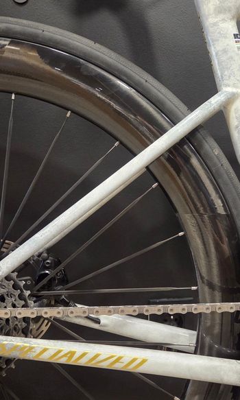 Used Specialized S-Works Tarmac SL8 Frameset 2025 Frameset 2025 Road & Gravel, White — image 4 of 5