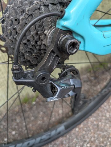 Gebrauchtes Bianchi Aria e-Road 2019 2019 Road & Gravel, Blau — Bild 9 von 9