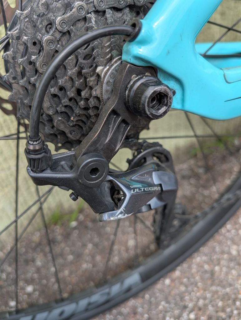 Gebrauchtes Bianchi Aria e-Road 2019 2019 Road & Gravel, Blau — Bild 9 von 9