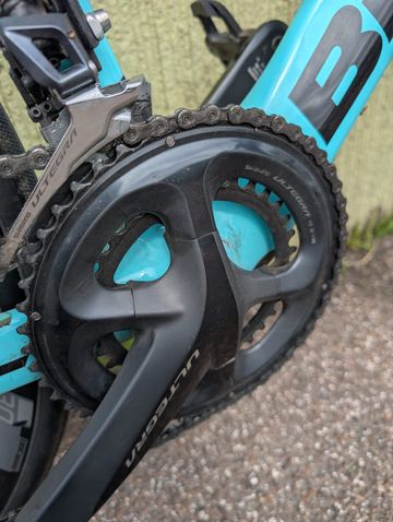 Gebrauchtes Bianchi Aria e-Road 2019 2019 Road & Gravel, Blau — Bild 6 von 9