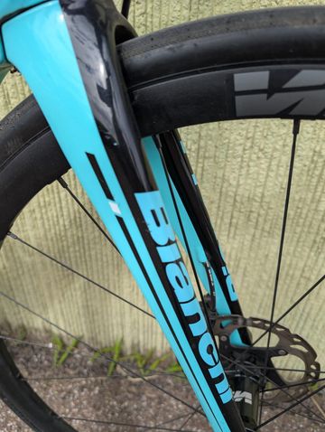Gebrauchtes Bianchi Aria e-Road 2019 2019 Road & Gravel, Blau — Bild 5 von 9