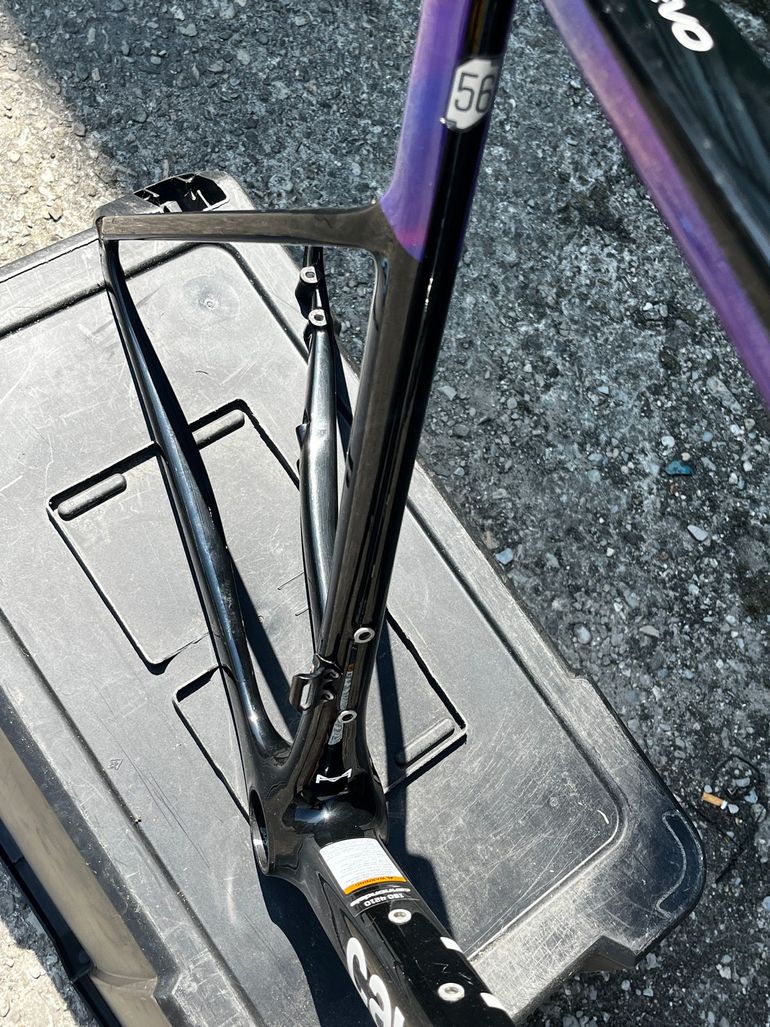 Gebrauchtes Cannondale SuperSix EVO Frameset 2017 Road & Gravel, Schwarz — Bild 4 von 17