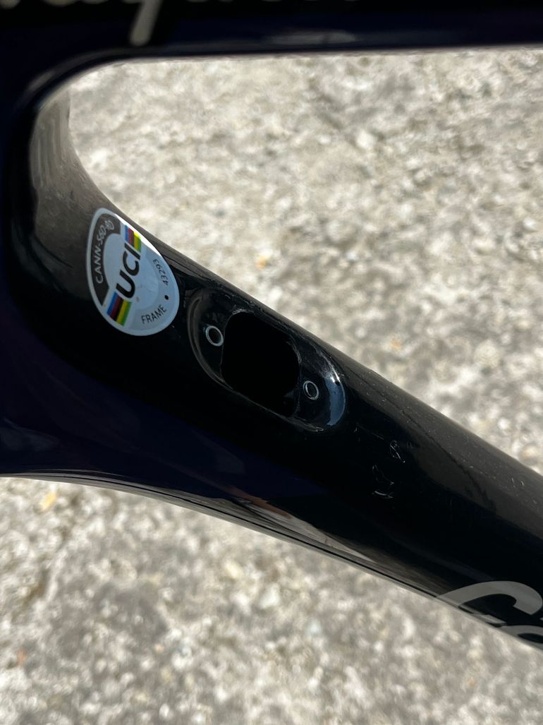 Gebrauchtes Cannondale SuperSix EVO Frameset 2017 Road & Gravel, Schwarz — Bild 7 von 17