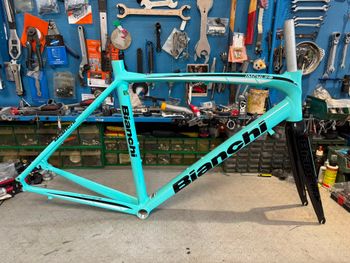 Used Bianchi Impulso 2020. Frameset 2020 Road & Gravel, Blue — image 3 of 12