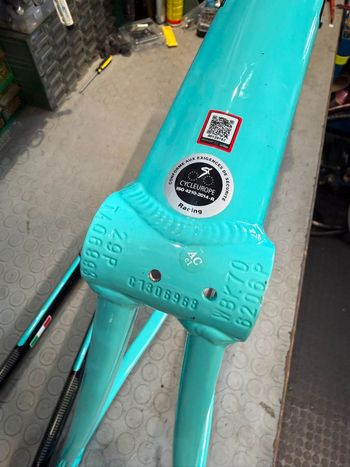 Used Bianchi Impulso 2020. Frameset 2020 Road & Gravel, Blue — image 5 of 12