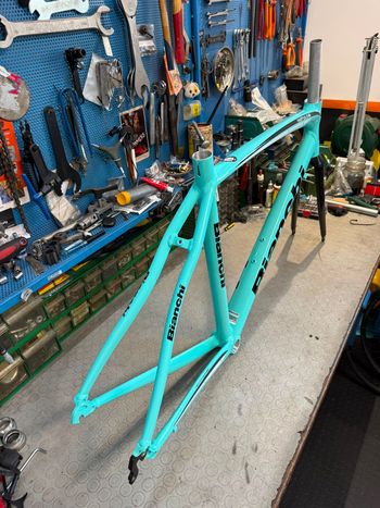 Used Bianchi Impulso 2020. Frameset 2020 Road & Gravel, Blue — image 8 of 12