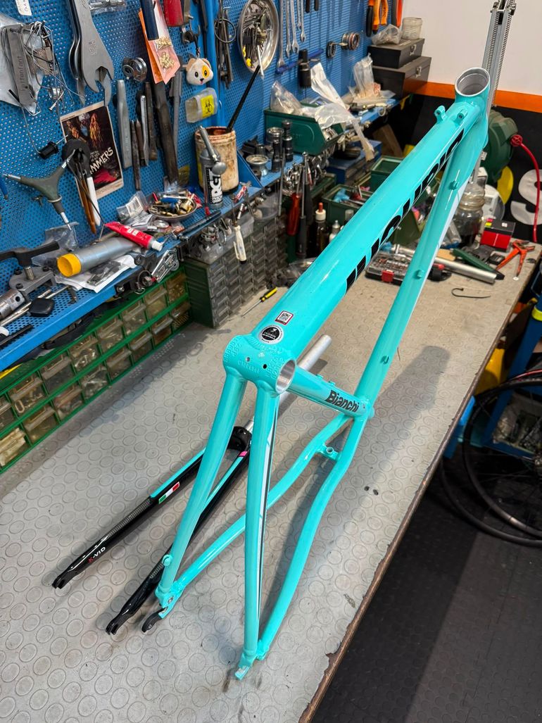 Used Bianchi Impulso 2020. Frameset 2020 Road & Gravel, Blue — image 4 of 12