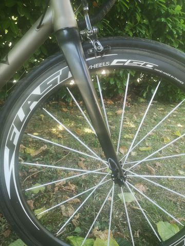 Gebrauchtes CMT Bike Custom SRAM Force 2017 Road & Gravel, Hellgrau — Bild 6 von 6