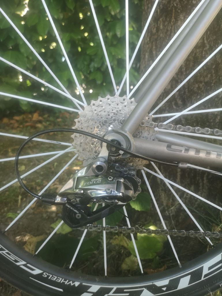 Gebrauchtes CMT Bike Custom SRAM Force 2017 Road & Gravel, Hellgrau — Bild 5 von 6