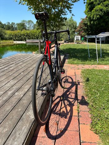 Used Stevens Stelvio 2022 2022 Road & Gravel, Red — image 4 of 16