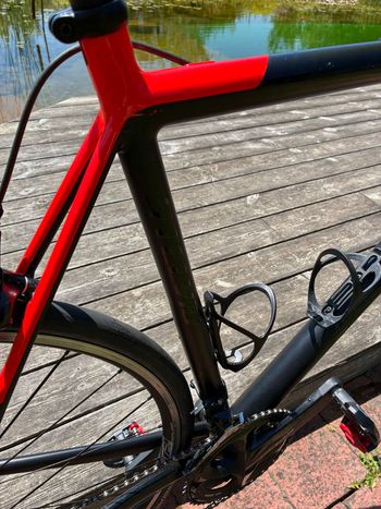 Used Stevens Stelvio 2022 2022 Road & Gravel, Red — image 12 of 16
