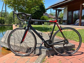Used Stevens Stelvio 2022 2022 Road & Gravel, Red — image 2 of 16