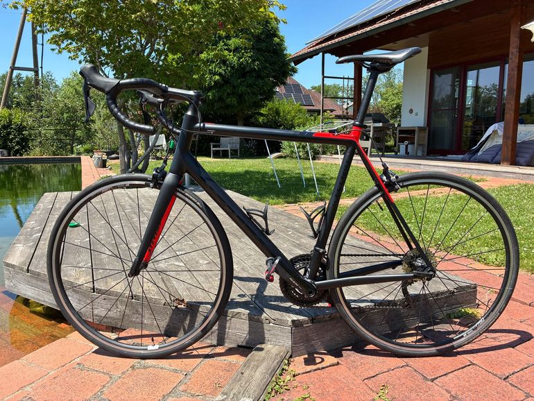 Used Stevens Stelvio 2022 2022 Road & Gravel, Red — image 2 of 16