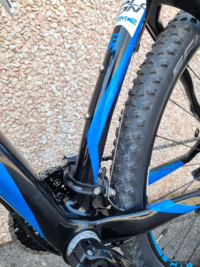 Used Rock Machine Custom Shimano Deore XT 2017 Mountainbike, Black — image 5 of 6