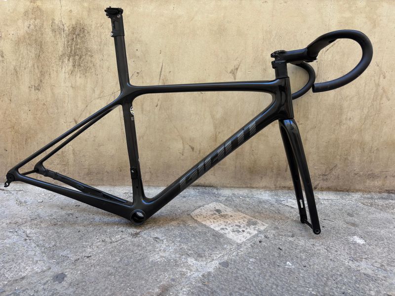 Used Giant TCR Advanced SL Disc Frameset 2023 Frameset 2023 Road & Gravel, Light Gray — image 1 of 18