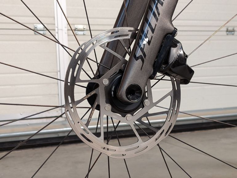 Specialized Tarmac SL8 Expert - SRAM Rival AXS 2024 2024 Road & Gravel de segunda mano, Gris claro — imagen 9 de 10