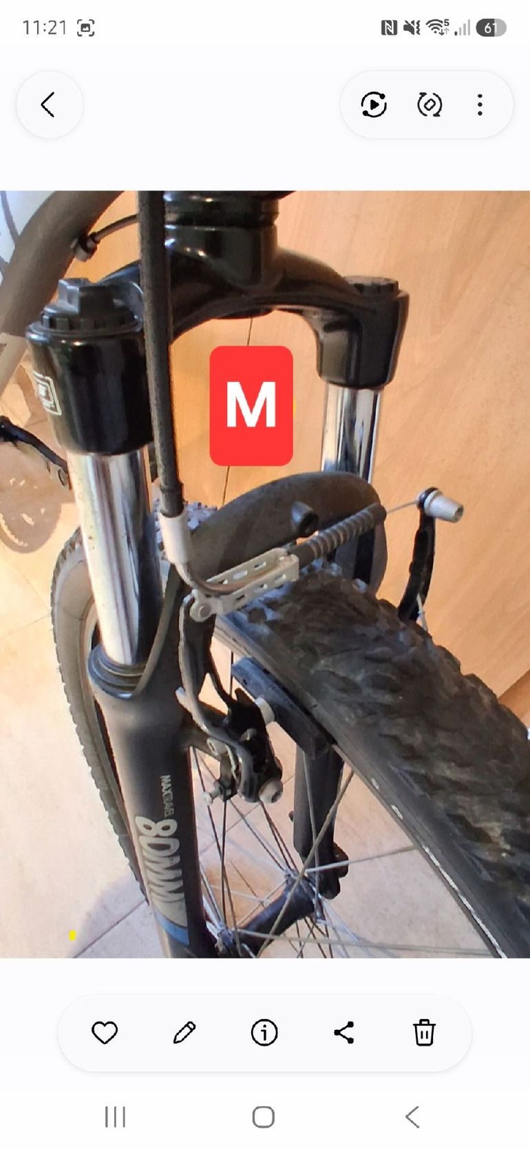 Used B Twin Rockrider Shimano Tourney 2020 Mountainbike, Light Gray — image 5 of 9