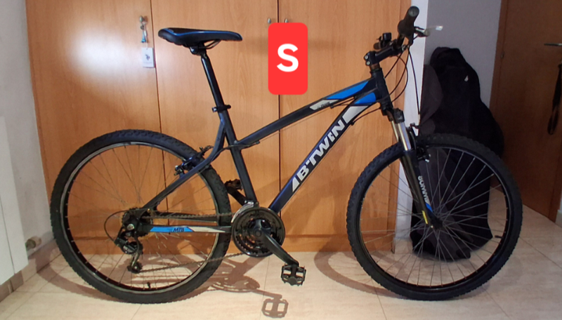 Tweedehands B Twin Rockrider Shimano Tourney 2020 Mountainbike — afbeelding 5 van 10