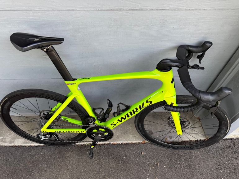 Used Specialized S-Works Venge Disc - SRAM Red eTap AXS 2020 2020 Road & Gravel, Green — image 3 of 4