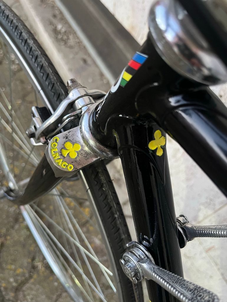 Used Colnago Custom Campagnolo Record 1976 Road & Gravel, Black — image 4 of 22