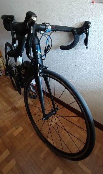 Gebrauchtes B’TWIN Ultra Carbono 105 2019 2019 Road & Gravel, Schwarz — Bild 2 von 5
