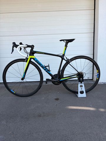 Gebrauchtes Giant TCR Advanced SL 2 2017 2017 Road & Gravel, Schwarz — Bild 2 von 5