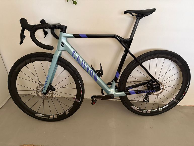 Gebrauchtes Canyon Inflite SRAM Force eTap AXS 2025 Road & Gravel, Grün — Bild 2 von 7
