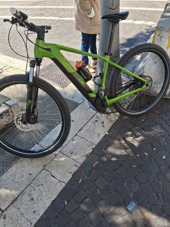 Used CUBE REACTION HYBRID ONE 625 2021 2021 Mountainbike, Green, 29 — image 6 of 6
