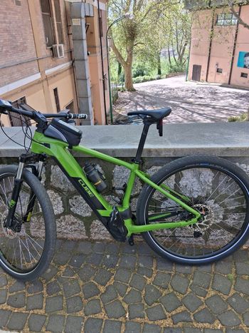 Used CUBE REACTION HYBRID ONE 625 2021 2021 Mountainbike, Green, 29 — image 3 of 6