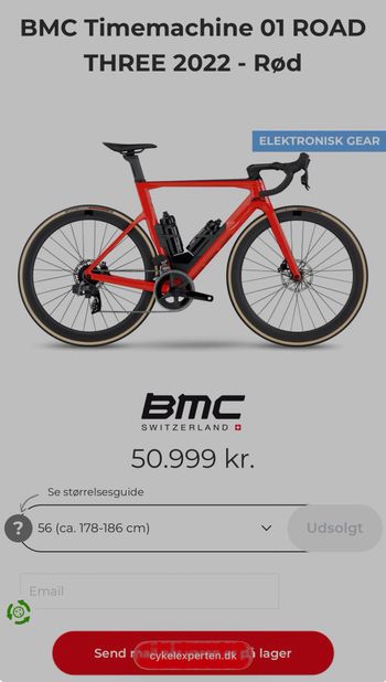 Używany BMC Roadmachine 01 THREE 2022 2022 Road & Gravel — zdjęcie 4 z 4