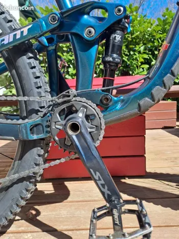 Used Giant Trance X 2024 Mountainbike, Blue — image 3 of 11