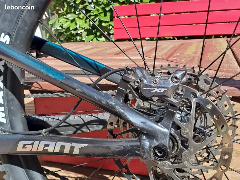 Used Giant Trance X 2024 Mountainbike, Blue — image 5 of 11