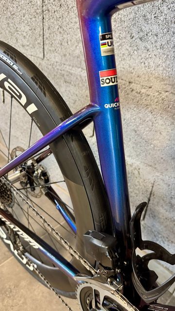 Used S-Works SL8 QuickStep Custom SRAM Red eTap AXS 2024 Road & Gravel, Blue — image 8 of 11