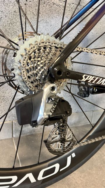 Used S-Works SL8 QuickStep Custom SRAM Red eTap AXS 2024 Road & Gravel, Blue — image 3 of 11