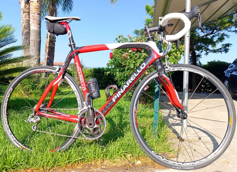 Used Pinarello Custom Campagnolo Centaur 2013 Road & Gravel, Red — image 1 of 6