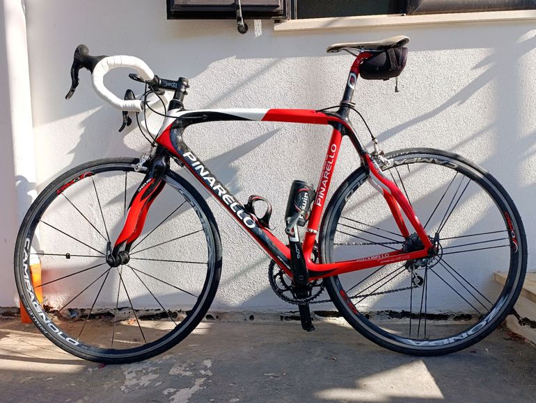 Used Pinarello Custom Campagnolo Centaur 2013 Road & Gravel, Red — image 2 of 6
