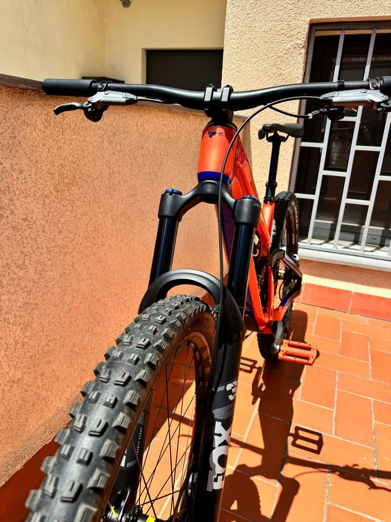 Gebrauchtes Conor WRC SRAM GX Eagle AXS 2026 Mountainbike, Orange — Bild 9 von 10