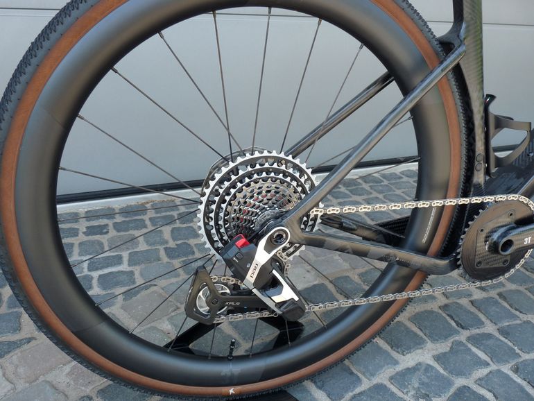 Gebrauchtes 3T Exploro Racemax Italia ProjectX Sram RED XPLR DISCUS45/40 2025 2025 Road & Gravel, Schwarz — Bild 12 von 15
