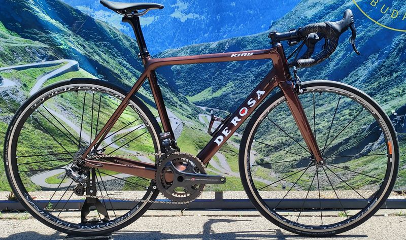 Used De Rosa King Campagnolo Super Record EPS 2x11 2015 Road & Gravel