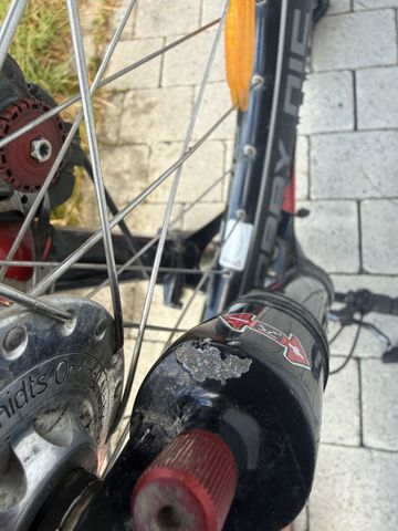 Gebrauchtes Velotraum Custom Rohloff Speedhub 2009 Urban, Rot — Bild 19 von 20