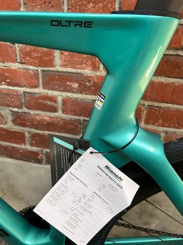 Gebrauchtes Bianchi Oltre Shimano Ultegra Di2 2026 Road & Gravel, Grün — Bild 16 von 16