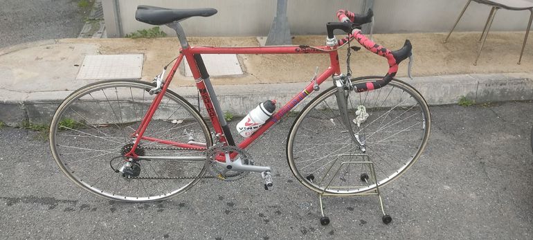 Used VICINI Custom Shimano Deore LX 1985 Road & Gravel, Red — image 4 of 5