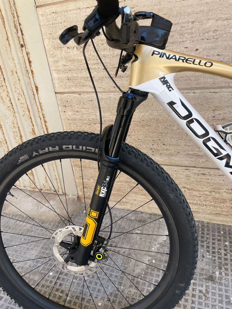 Used Pinarello Dogma SRAM XX1 Eagle AXS 2025 Mountainbike, White — image 2 of 8