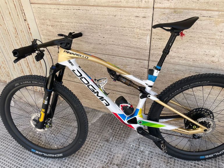 Used Pinarello Dogma SRAM XX1 Eagle AXS 2025 Mountainbike, White — image 7 of 8