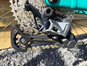 Gebrauchtes Merida ONE-FORTY 700 2023 2023 Mountainbike, Grün — Bild 5 von 15