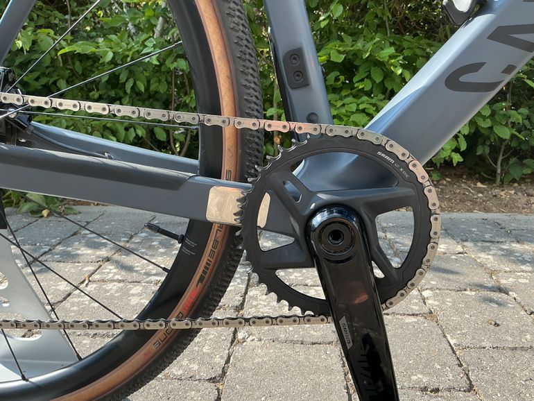 Used Canyon Grail CF SL 7 AXS 2024 2024 Road & Gravel, Light Gray — image 7 of 8